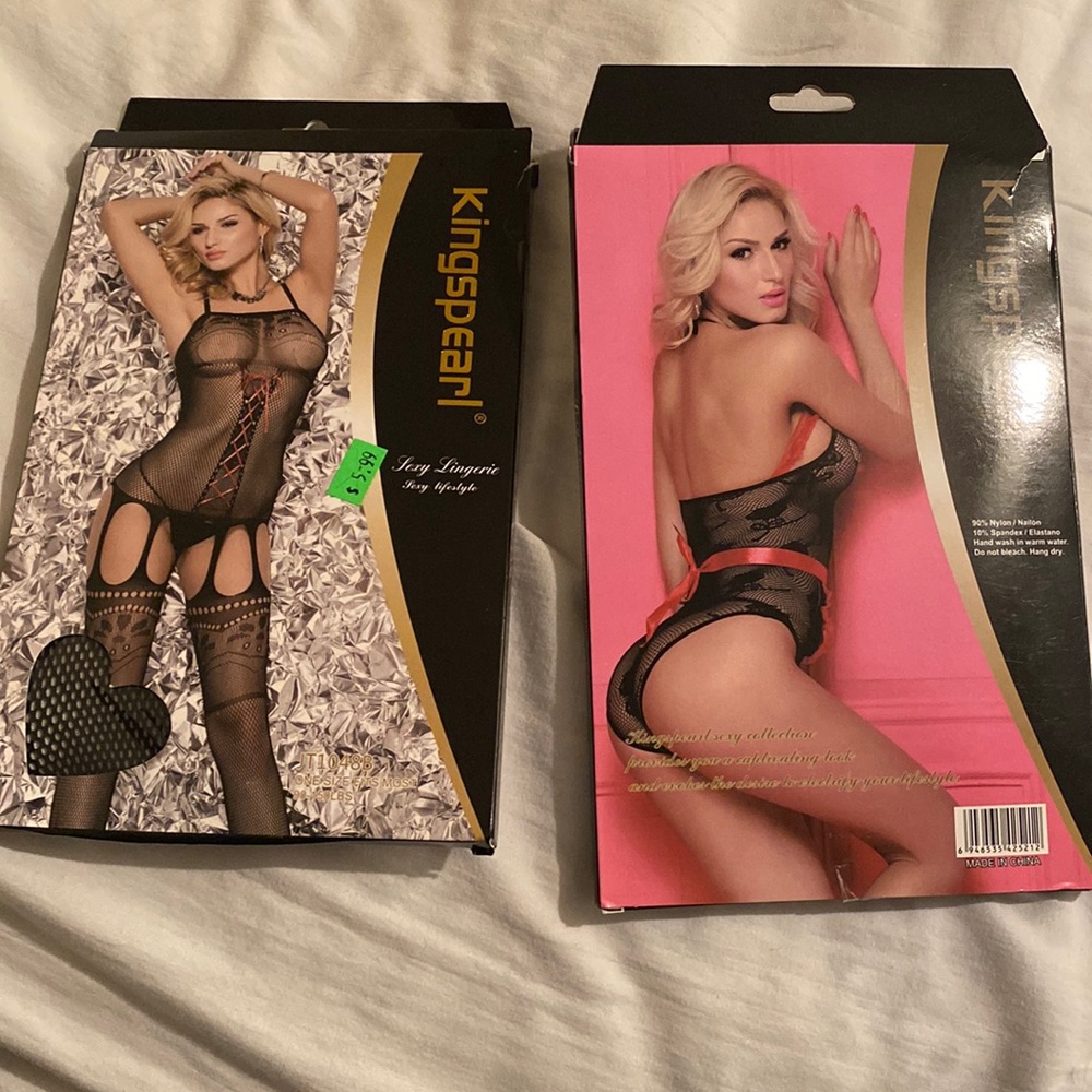 Two pieces of womens lingerie- never worn